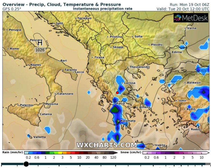 Καιρός - Έκτακτο δελτίο: Βροχές, καταιγίδες και χαλάζι
