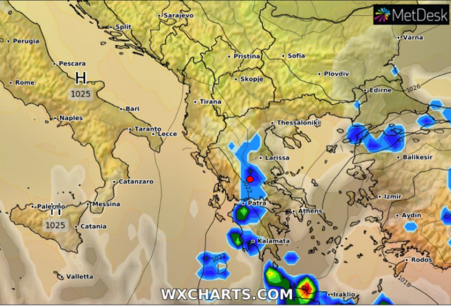 Καιρός: Κακοκαιρία σε Κρήτη, δυτικές Κυκλάδες - Βίντεο και χάρτες 