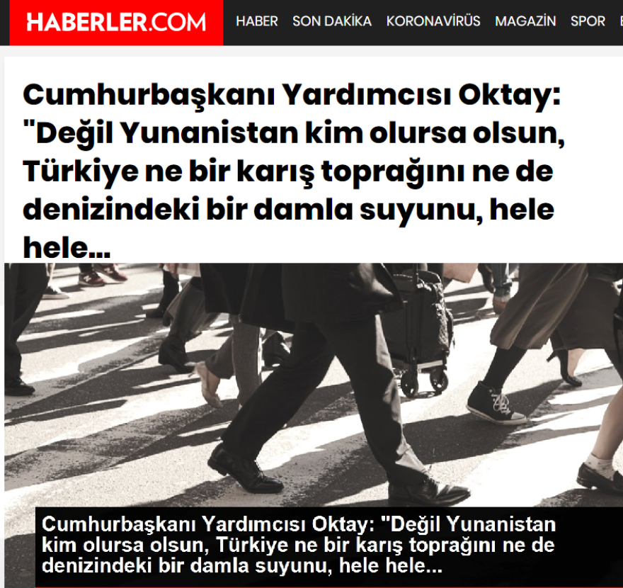 Φουάτ Οκτάι: Θα συνεχίσουμε τις έρευνες ακόμα και νότια της Κρήτης