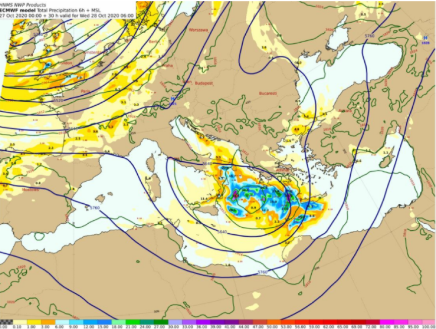 Καιρός: Σκοτείνιασε η Αθήνα - Ξεκίνησε η... παρέλαση της κακοκαιρίας «Κίρκη»