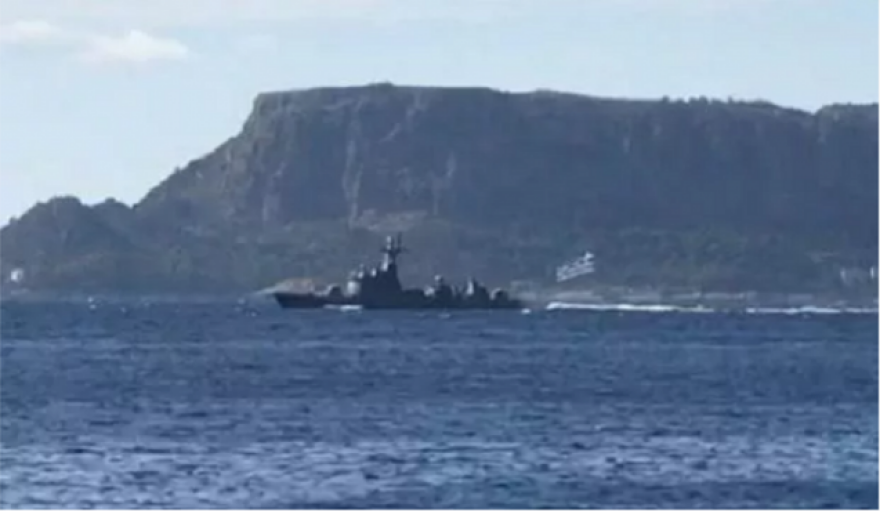 Αντιδράσεις στην Τουρκία για την τεράστια ελληνική σημαία στο Καστελόριζο 