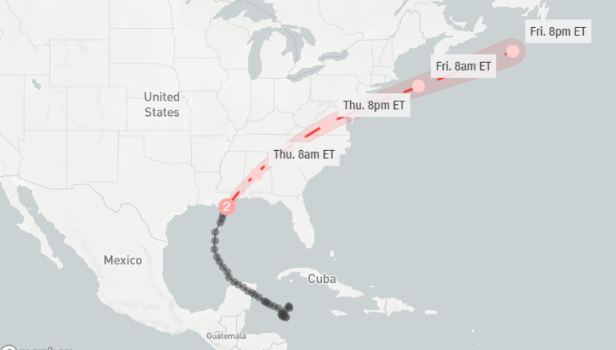 ΗΠΑ: Ο τυφώνας Ζέτα... χτυπάει με ανέμους 200 χιλ/ώρα τις ακτές της Λουιζιάνας (βίντεο)