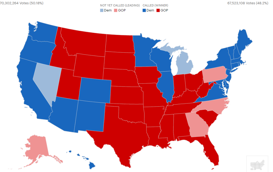Αμερικανικές εκλογές: Ανατροπή και νίκη για Μπάιντεν στο Ουισκόνσιν