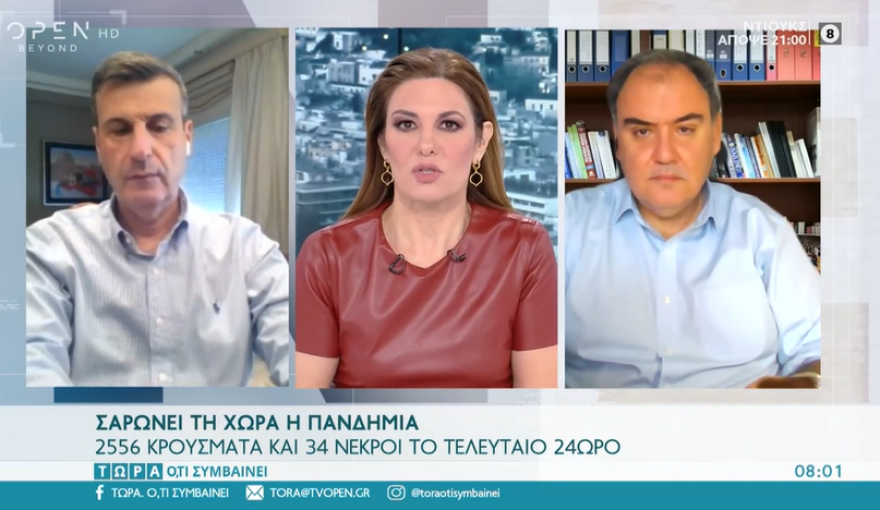 Lockdown - Κορωνοϊός: Εναλλασσόμενα lockdown προτείνει ο καθηγητής Σαρηγιάννης