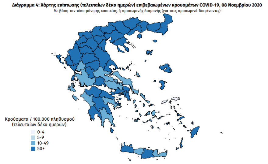Κορωνοϊός: Δοκιμάζονται οι αντοχές του συστήματος υγείας - Στους 228 οι διασωληνωμένοι