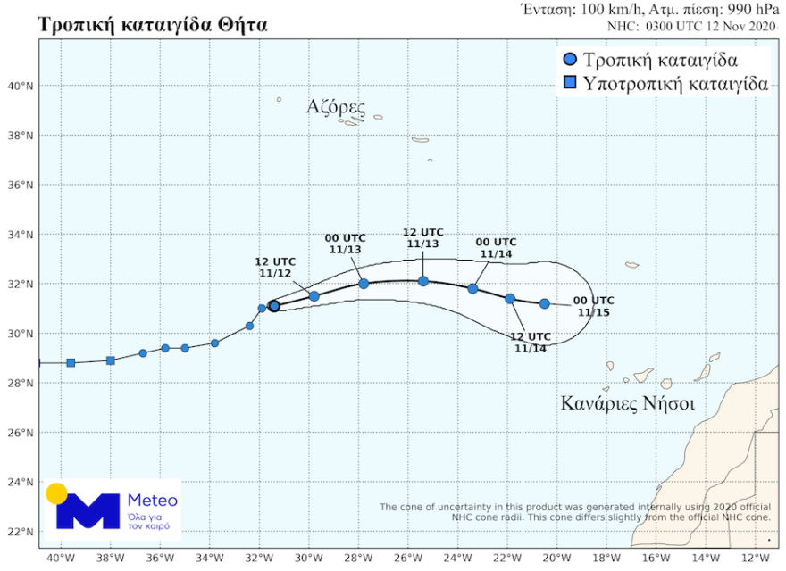 Καιρός: Ρεκόρ τροπικών κυκλώνων στον Ατλαντικό φέτος