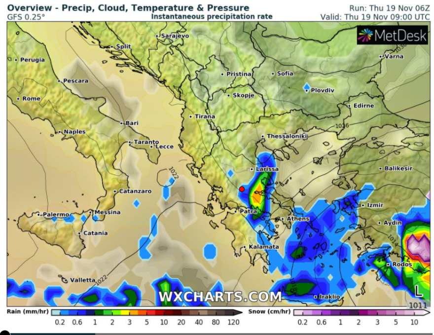 Καιρός: Ισχυρές καταιγίδες στο Αιγαίο - Επιμένει η κακοκαιρία με κρύο και χιόνια στα ορεινά 