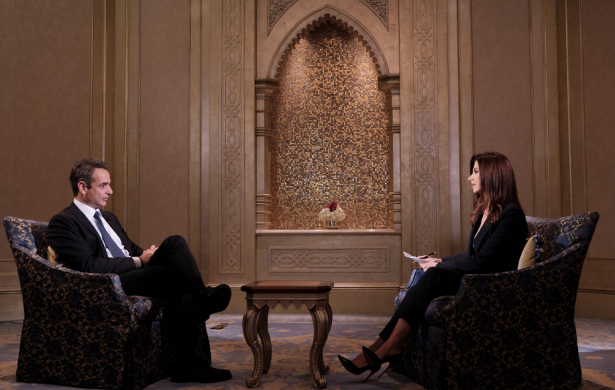 Μητσοτάκης στο Sky News Arabia: Η Τουρκία θα πρέπει να σταματήσει τις προκλήσεις για να κάτσουμε στο τραπέζι