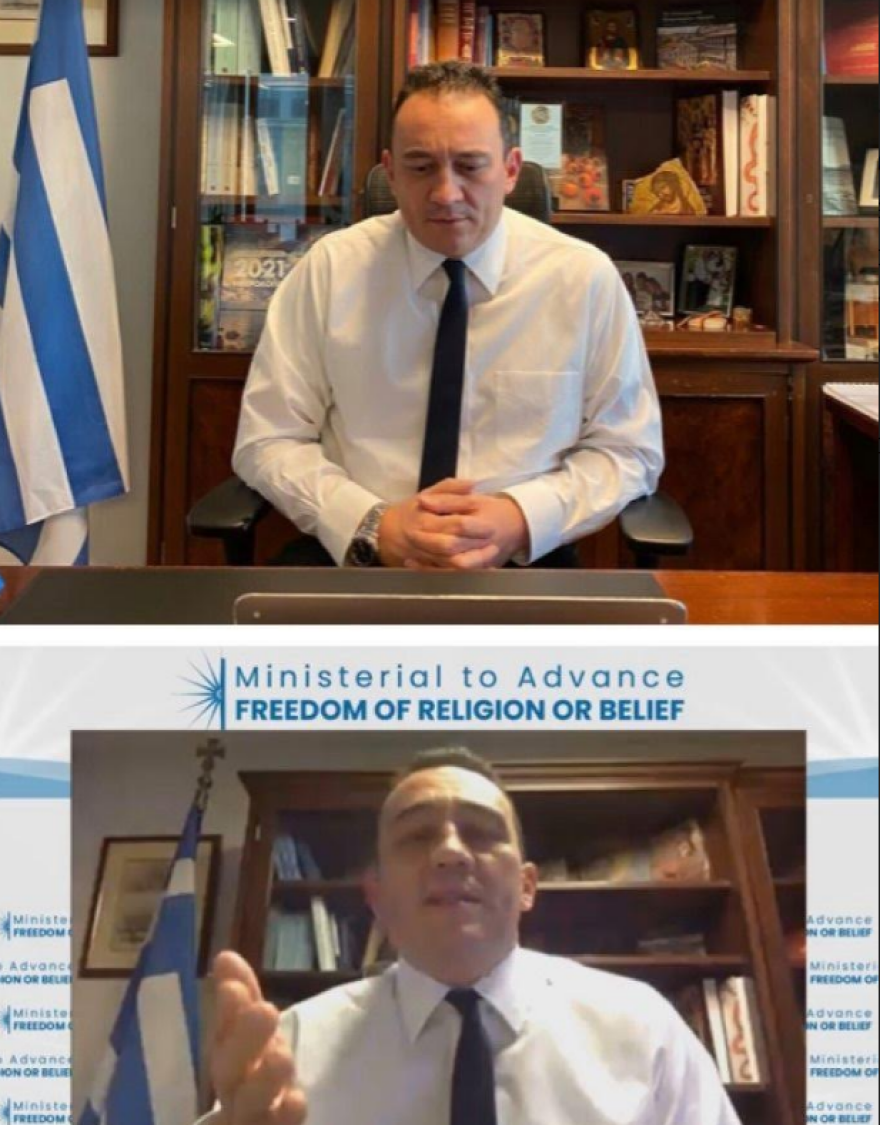 Κώστας Βλάσης: Αυστηρό μήνυμα σε Τουρκία για την προστασία των θρησκευτικών ελευθεριών