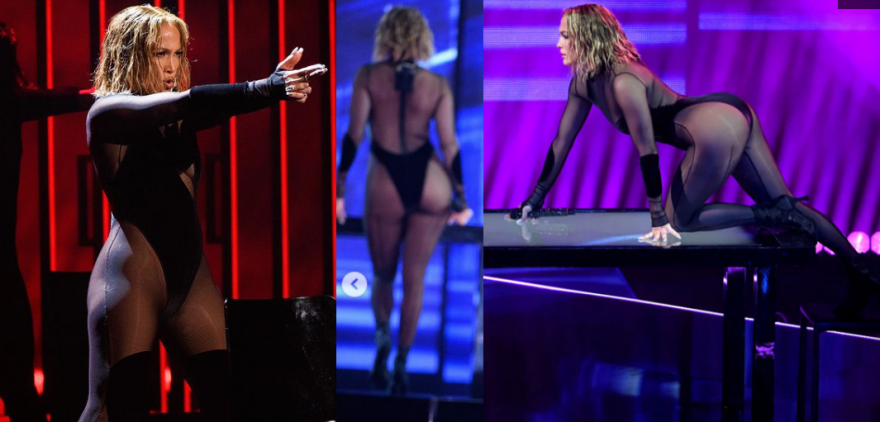 Τζένιφερ Λόπεζ: Πιο προκλητική από ποτέ στα βραβεία ΑΜΑ με ανύπαρκτο κορμάκι - Βίντεο