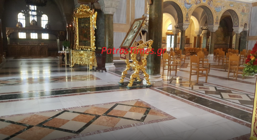 Άγιος Ανδρέας - Μέτρα για τον κορωνοϊό στην Πάτρα: Δείτε φωτογραφίες, βίντεο 