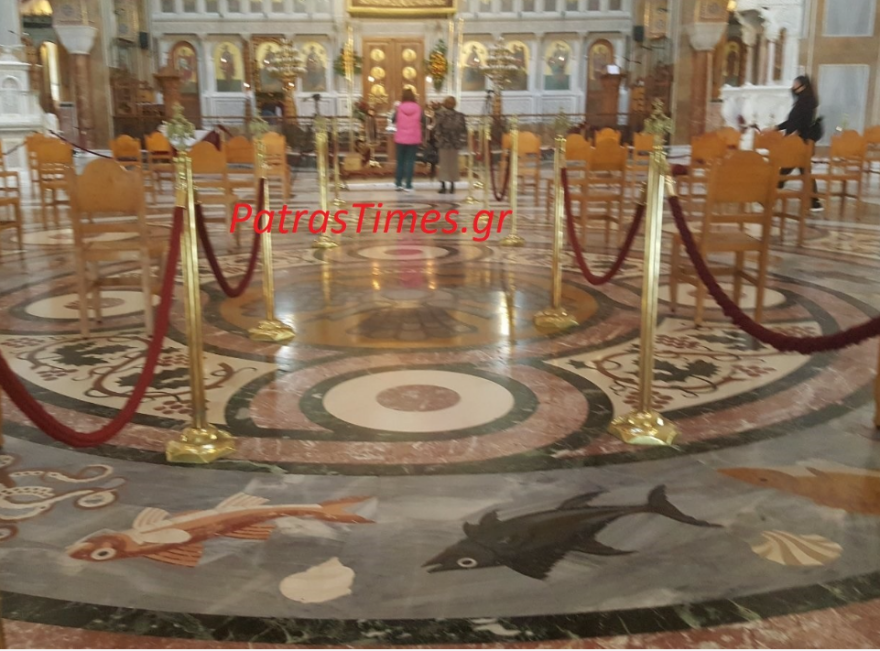 Άγιος Ανδρέας - Μέτρα για τον κορωνοϊό στην Πάτρα: Δείτε φωτογραφίες, βίντεο 