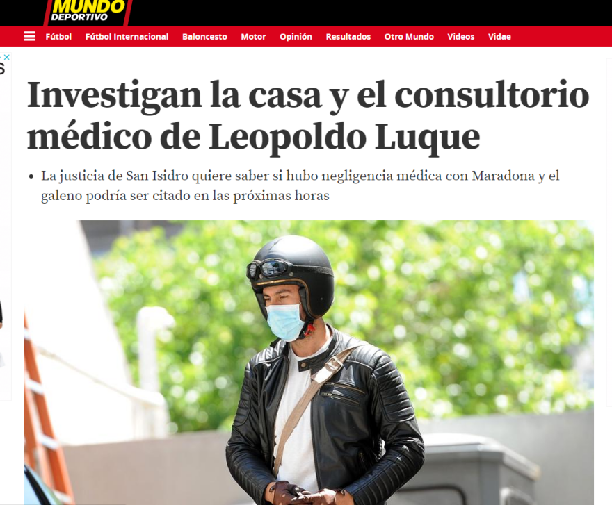 Μαραντόνα: Ως «πιθανή ανθρωποκτονία» ερευνάται ο θάνατός του - Έφοδος στο σπίτι του γιατρού