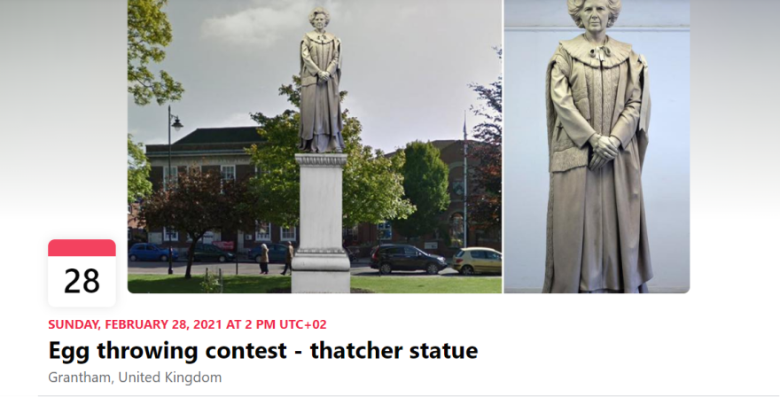 Θάτσερ: Χαμός με το άγαλμά της και τα ακριβά αποκαλυπτήρια - Σχεδιάζουν διαγωνισμό... ρίψης αβγών