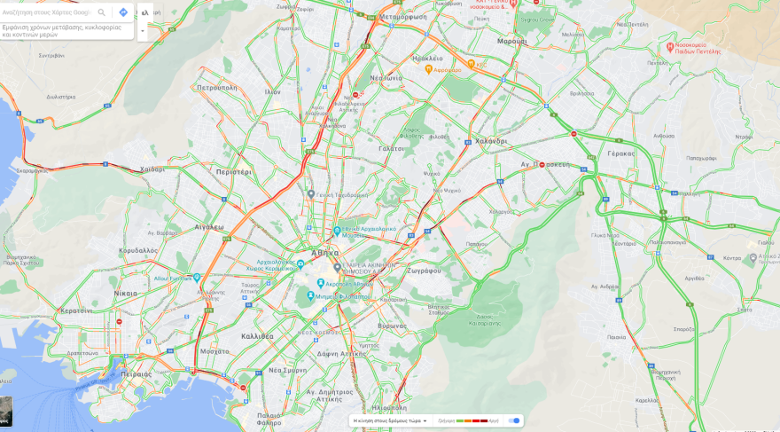 Καιρός: Ισχυρές καταιγίδες στην Αθήνα - Η κακοκαιρία σε χάρτες-βίντεο