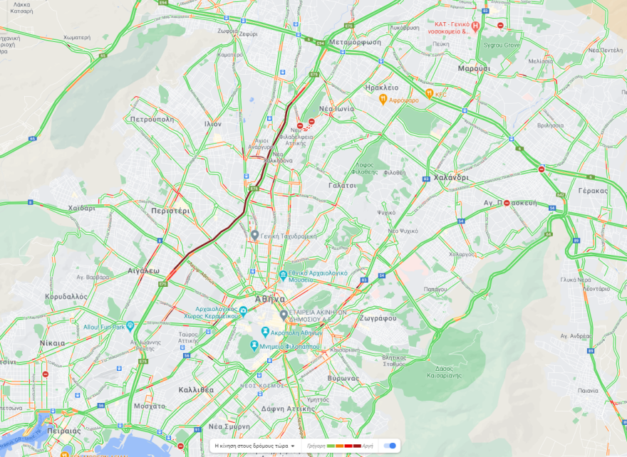 Τροχαίο στον Κηφισό - LIVE η κίνηση στους δρόμους: Τζιπ έπεσε σε κολώνα της ΔΕΗ - Δείτε νέες φωτογραφίες 