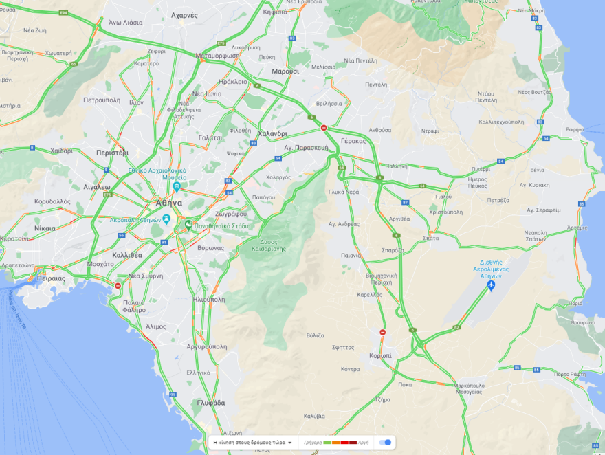 Καιρός σήμερα: Καταρρακτώδεις βροχές στην Αθήνα, βίντεο από κεραυνούς