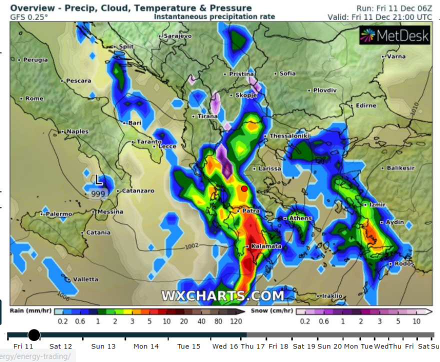 Καιρός σήμερα - Κίνηση στους δρόμους: Δείτε πού βρέχει στην Αθήνα, μποτιλιάρισμα παρά το lockdown