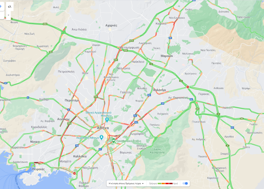 Κίνηση με... click away στη χριστουγεννιάτικη αγορά - Πώς θα κινηθείτε, πού έχει μποτιλιάρισμα