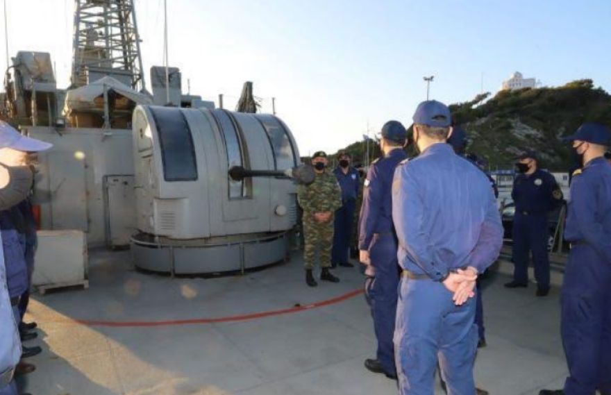 Στα ακριτικά νησιά του Αιγαίου ο αρχηγός ΓΕΕΘΑ -Έδωσε εντολές για συνεχή επαγρύπνηση 