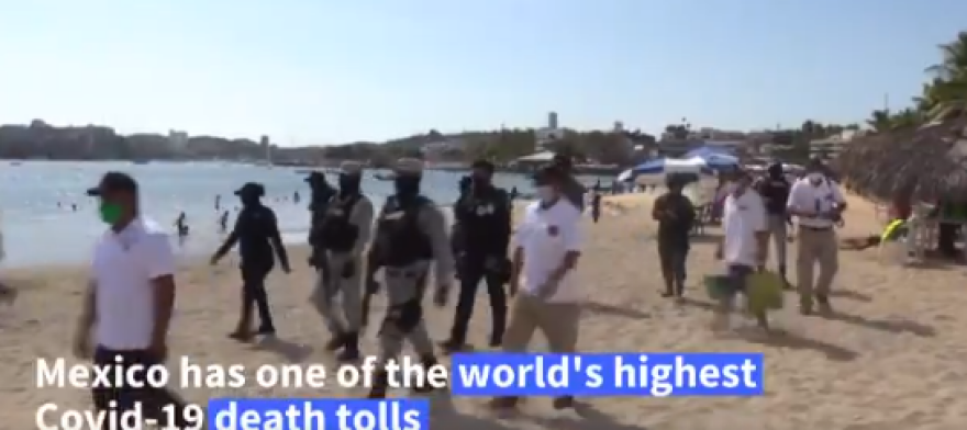 Μεξικό: Στρατός στις παραλίες του Ακαπούλκο για την τήρηση των μέτρων κατά του κορωνοϊού