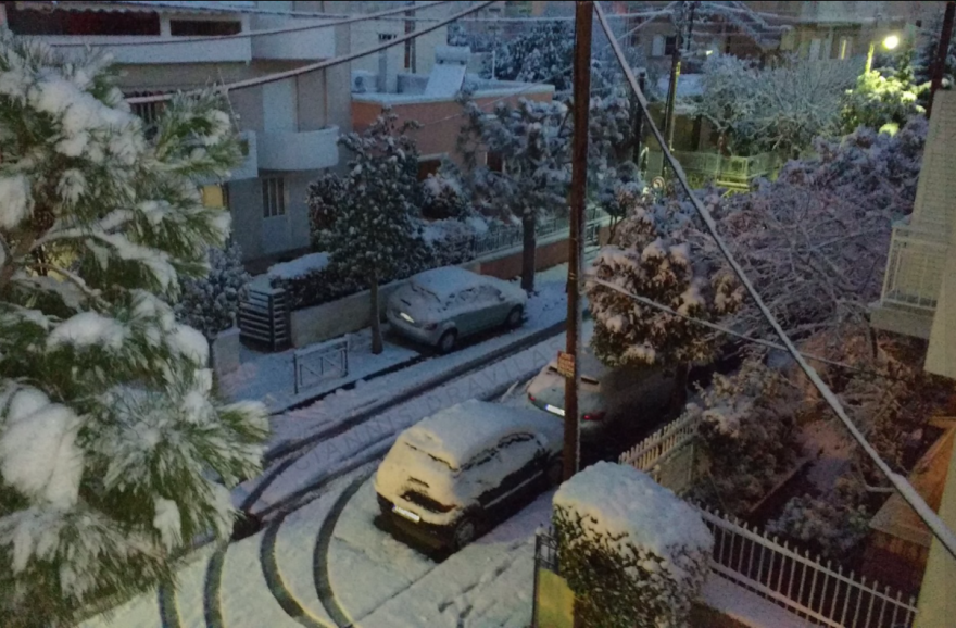 Καιρός: Η χιονισμένη Αθήνα πριν από δύο χρόνια  - Δείτε φωτογραφίες