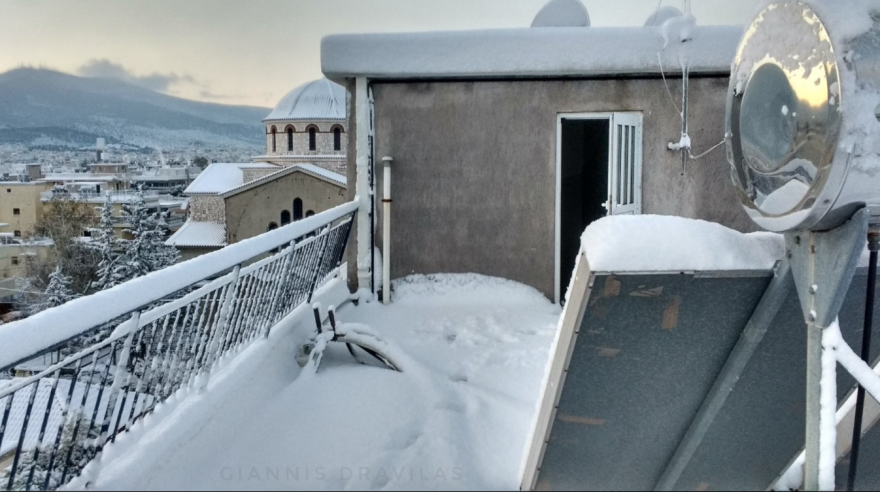 Καιρός: Η χιονισμένη Αθήνα πριν από δύο χρόνια  - Δείτε φωτογραφίες