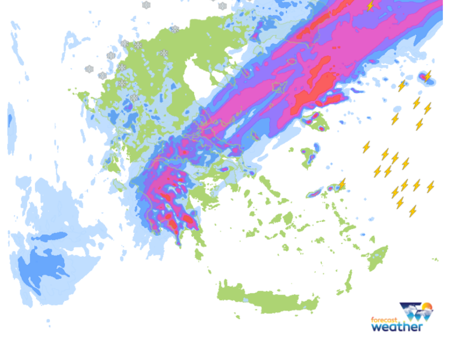 Καιρός στην Αθήνα: Χιονόπτωση «express» στα βόρεια προάστια προβλέπει ο Κώστας Λαγουβάρδος
