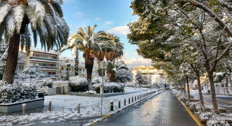 Καιρός: Η χιονισμένη Αθήνα πριν από δύο χρόνια  - Δείτε φωτογραφίες