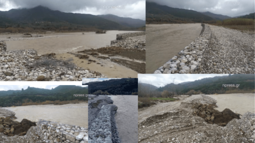  Αντιπεριφερειάρχης Έργων Δ.Ελλάδας στο protothema: Το αντιπλημμυρικό έργο που κατέρρευσε στη Ναύπακτο δεν έχει παραδοθεί