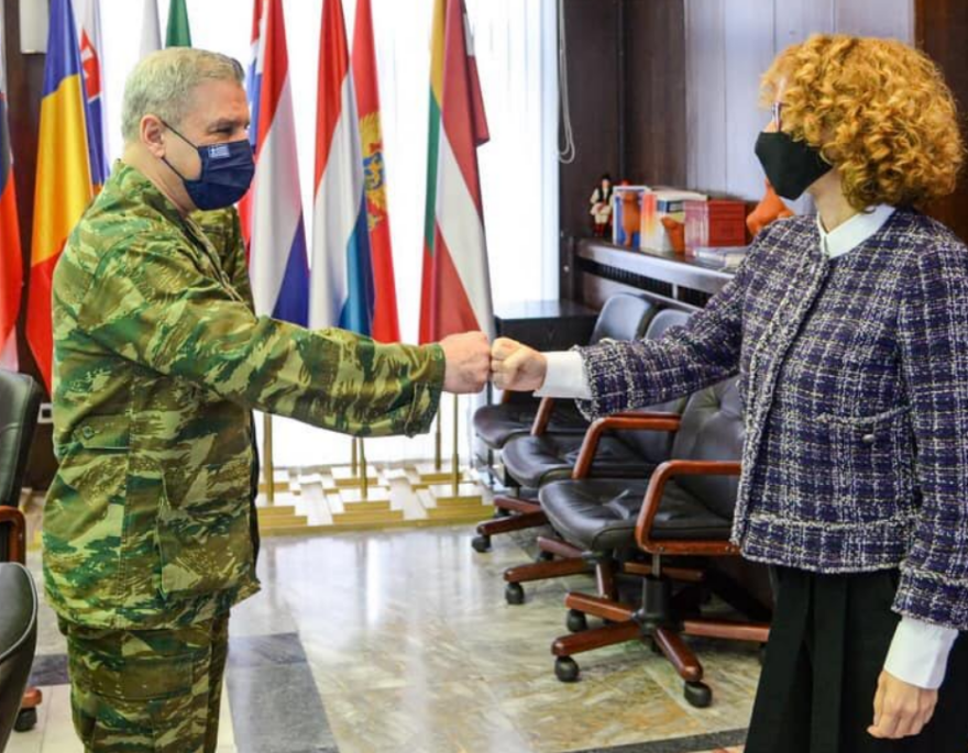 Επίσκεψη αντιπροσωπείας του ΓΕΕΘΑ στη Βόρεια Μακεδονία