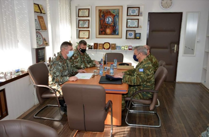 Επίσκεψη αντιπροσωπείας του ΓΕΕΘΑ στη Βόρεια Μακεδονία