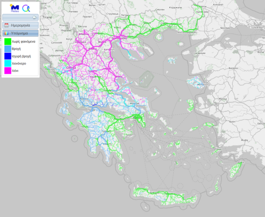 Καιρός - Κακοκαιρία: Επελαύνει ο «Λεάνδρος» - Πού θα χτυπήσει σήμερα