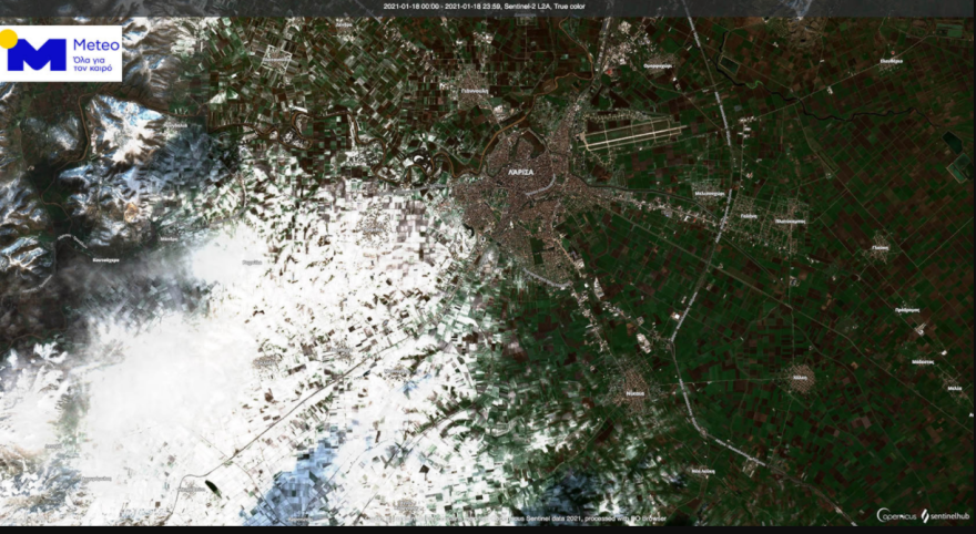 Καιρός - Κακοκαιρία Λέανδρος: Η χιονόπτωση σε Λήμνο - Κεντρική Μακεδονία, Λάρισα - Φωτογραφίες