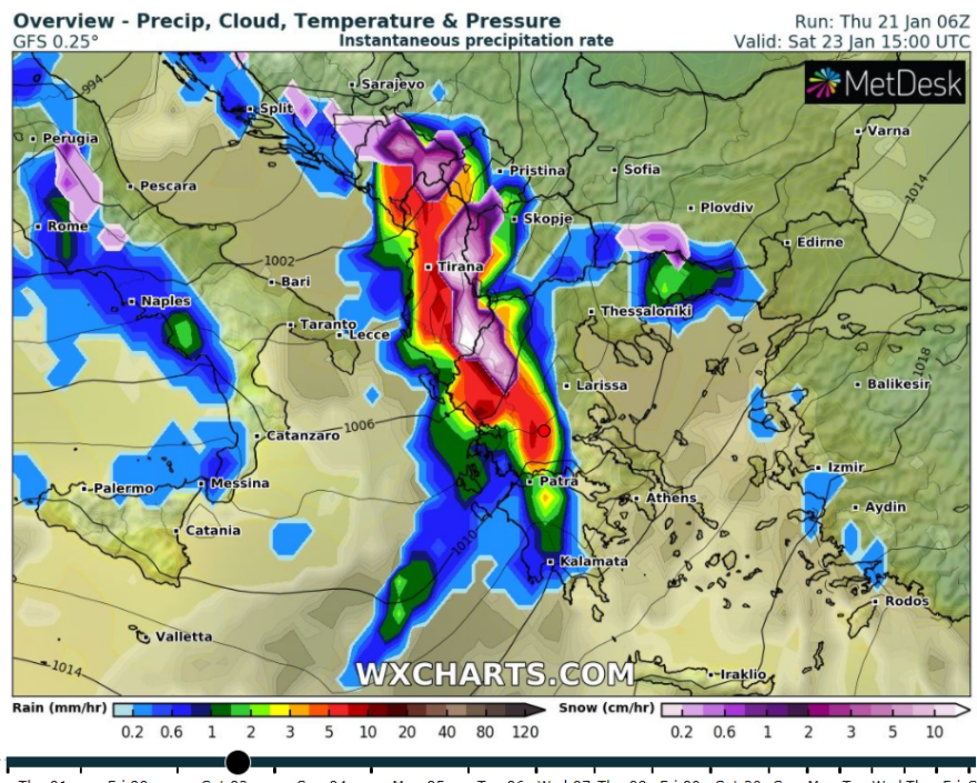 Καιρός: Κακοκαιρία από εβδομάδα, βροχές το Σαββατοκύριακο - Βίντεο, χάρτες