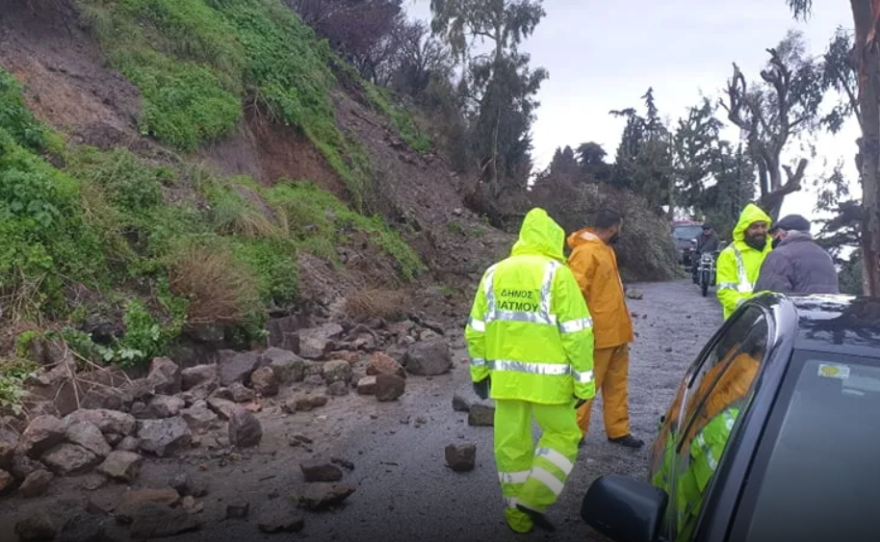 Καιρός: Μεγάλες ζημιές από την κακοκαιρία στην Πάτμο - Αίτημα για να κηρυχτεί το νησί σε κατάσταση έκτακτης ανάγκης