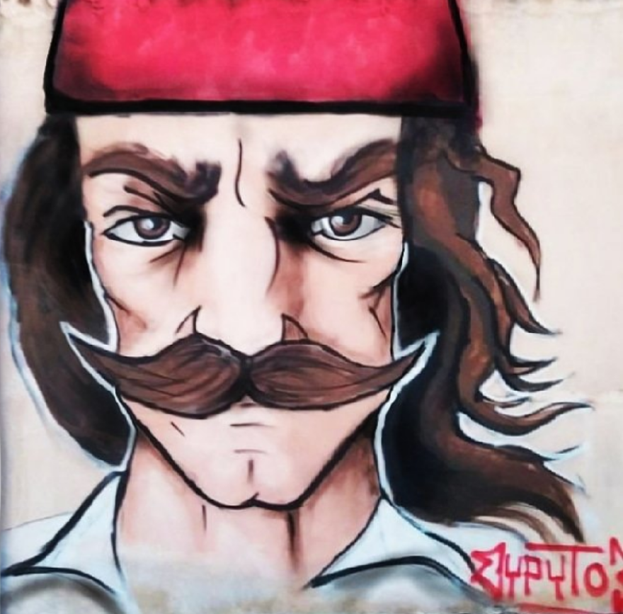 Επανάσταση 1821: Οι ήρωες έγιναν… γκράφιτι