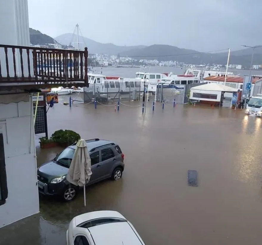 Καιρός - Πάτμος: Σε κατάσταση έκτακτης ανάγκης κηρύχθηκε το νησί