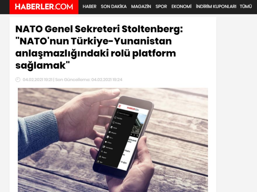 Γ.Γ. ΝΑΤΟ: Δημιουργήσαμε μια «πλατφόρμα» για την επίλυση των διαφορών Ελλάδας - Τουρκίας