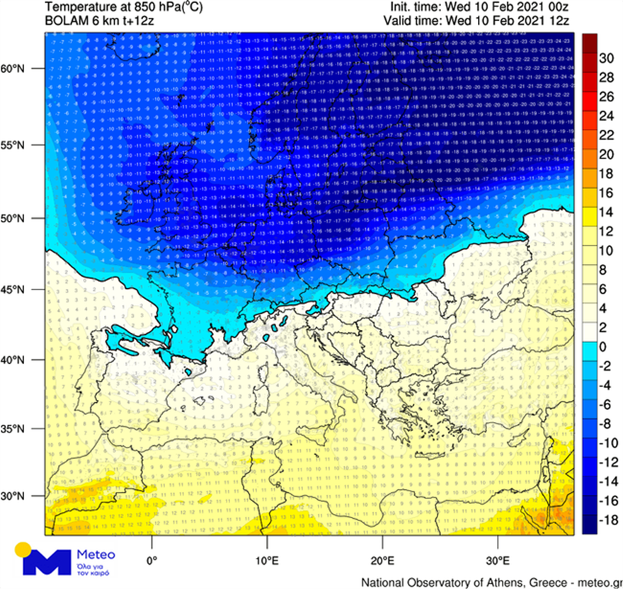 Καιρός: Έρχεται η «Μήδεια» και φέρνει ισχυρό χιονιά - Τι λέει ο Γιάννης Καλλιάνος στο protothema.gr