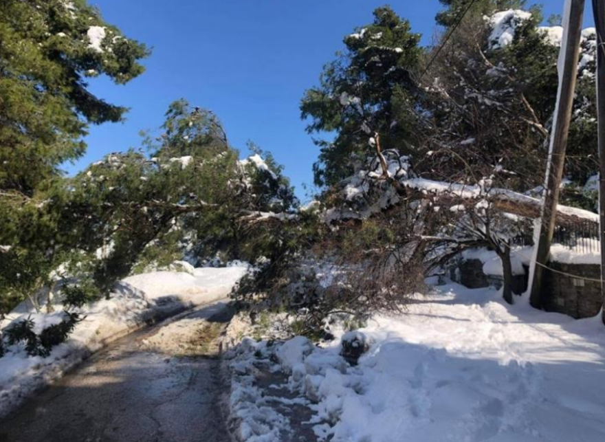 Κακοκαιρία «Μήδεια»: Αποκλεισμένοι χωρίς ρεύμα και νερό για 48 ώρες στην Εκάλη – Δείτε βίντεο