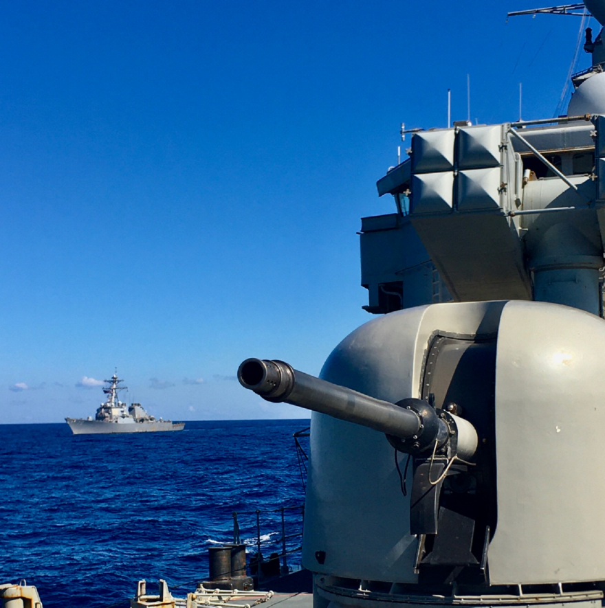 Ελληνικά πλοία και αεροσκάφη έκαναν συνεκπαίδευση με πλοίο των ΗΠΑ