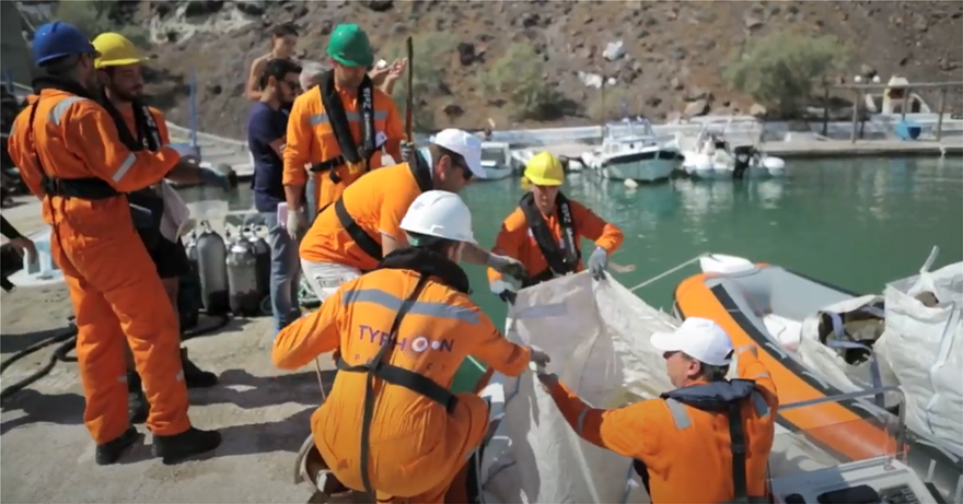 Ο «Τυφώνας» σαρώνει όλη την Ελλάδα και καθαρίζει τις παραλίες