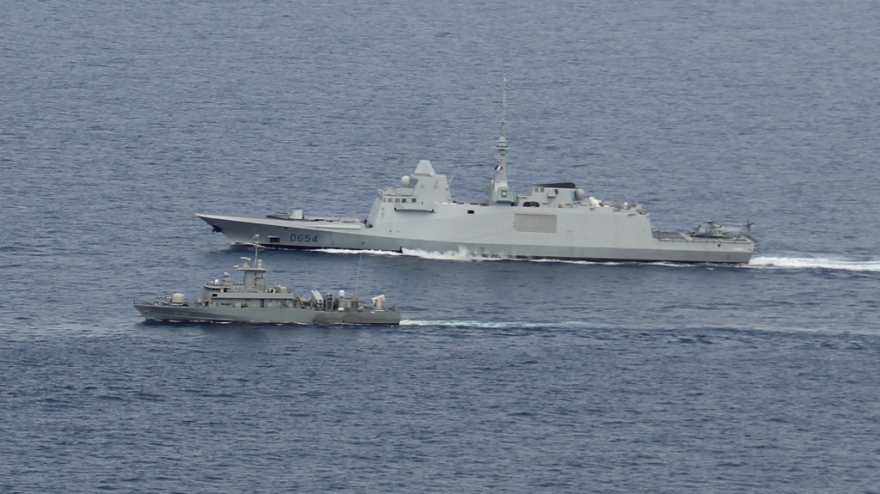 Σε πολυεθνική άσκηση στην Ανατολική Μεσόγειο συμμετείχε το Πολεμικό Ναυτικό - Δείτε φωτογραφίες