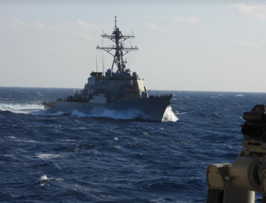 Ελληνοαμερικανικές ασκήσεις στη Μεσόγειο: Η φρεγάτα ΨΑΡΑ συνοδεύει το αεροπλανοφόρο Αϊζενχάουερ - Δείτε φωτογραφίες
