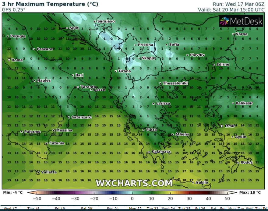 Καιρός: Άστατος με ήλιο, βροχές και κρύο - «Άνοιξη» το Σαββατοκύριακο