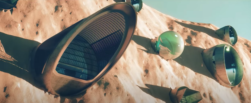 Πώς θα μοιάζει η Nüwa, η πρώτη πόλη στον Άρη - Δείτε το βίντεο