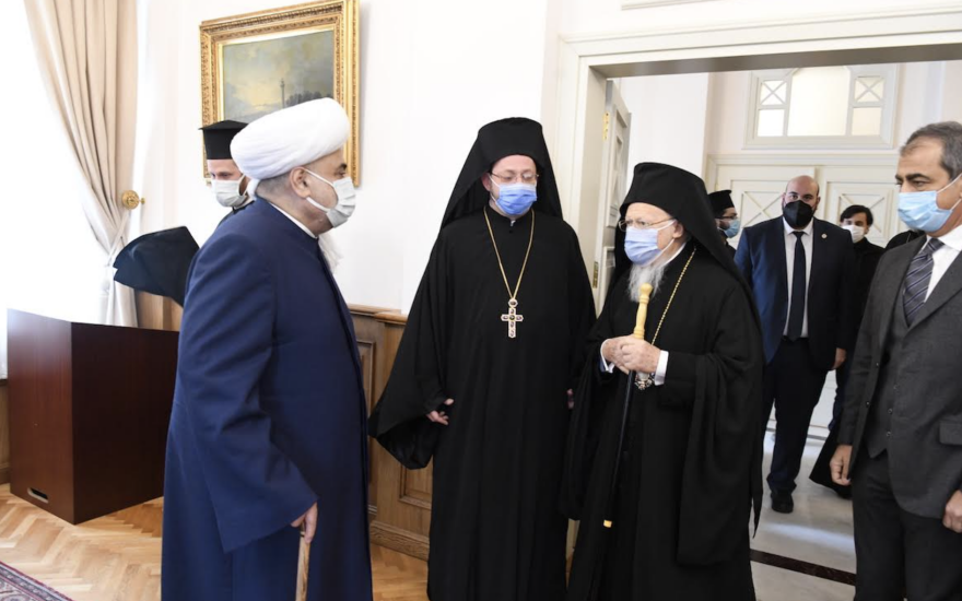 Στο Οικουμενικό Πατριαρχείο ο Μεγάλος Μουφτής του Καυκάσου 