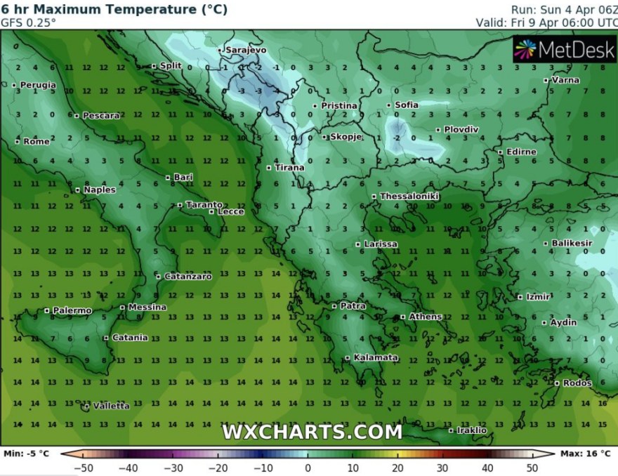 Καιρός σήμερα: Βροχές, αφρικανική σκόνη και πτώση θερμοκρασίας από Τετάρτη - Δείτε χάρτες