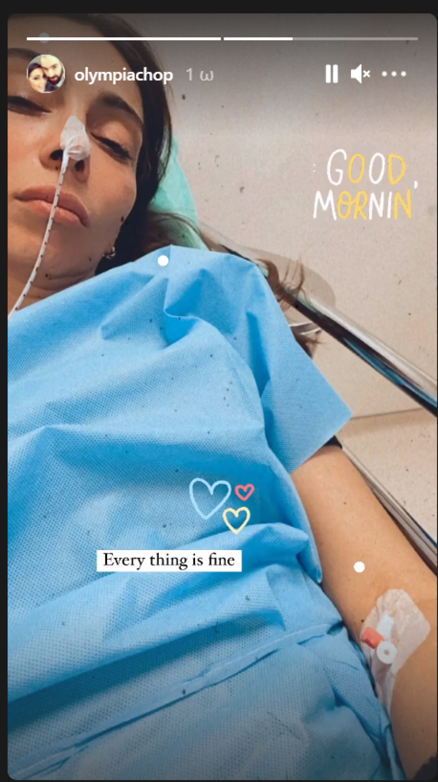 Ολυμπία Χοψονίδου: Τέλος καλό όλα καλά, βγήκε από το νοσοκομείο και επέστρεψε σπίτι της